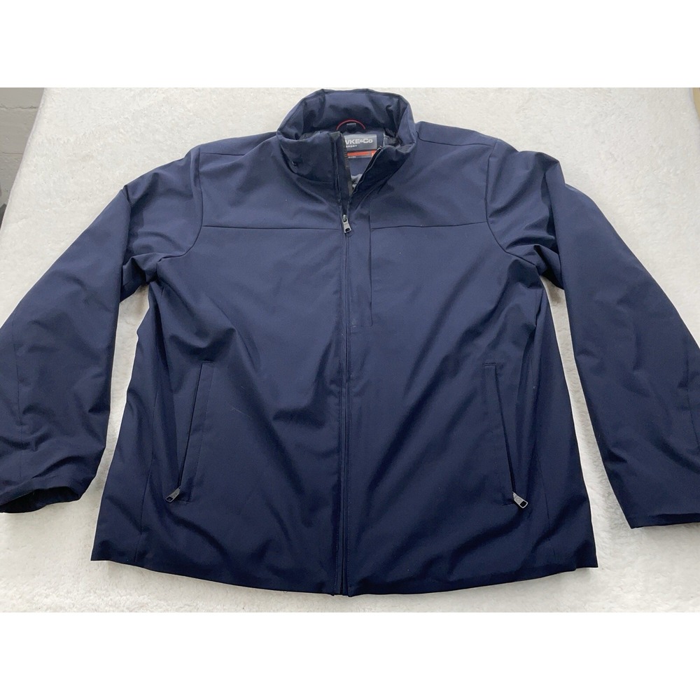 Hawke & Co Sport Mens XXL Blue Performance Softshell‎ Jacket HK Heat Insulated
